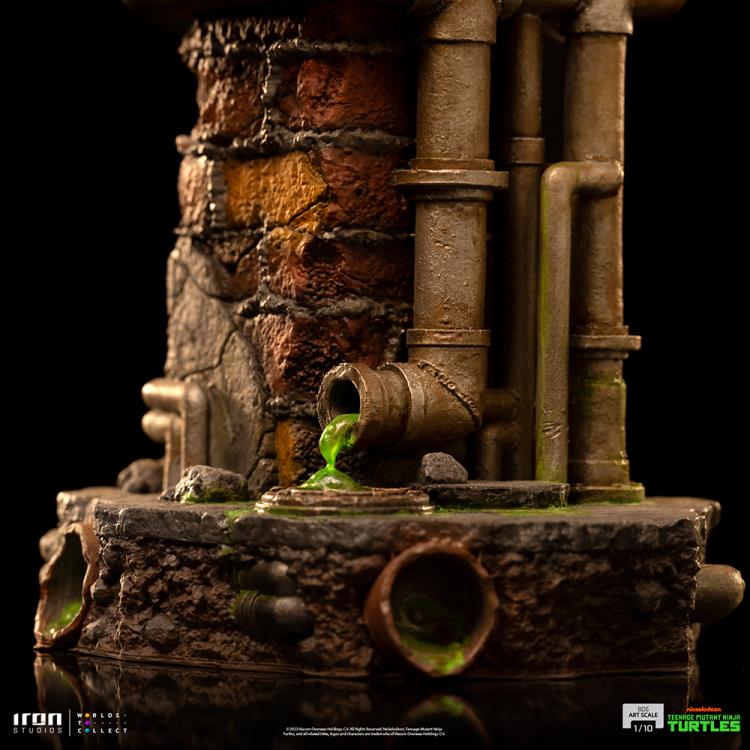 Teenage Mutant Ninja Turtles Battle Diorama Series Splinter 1/10 Art Scale Limited Edition Statue Gallery Image 12