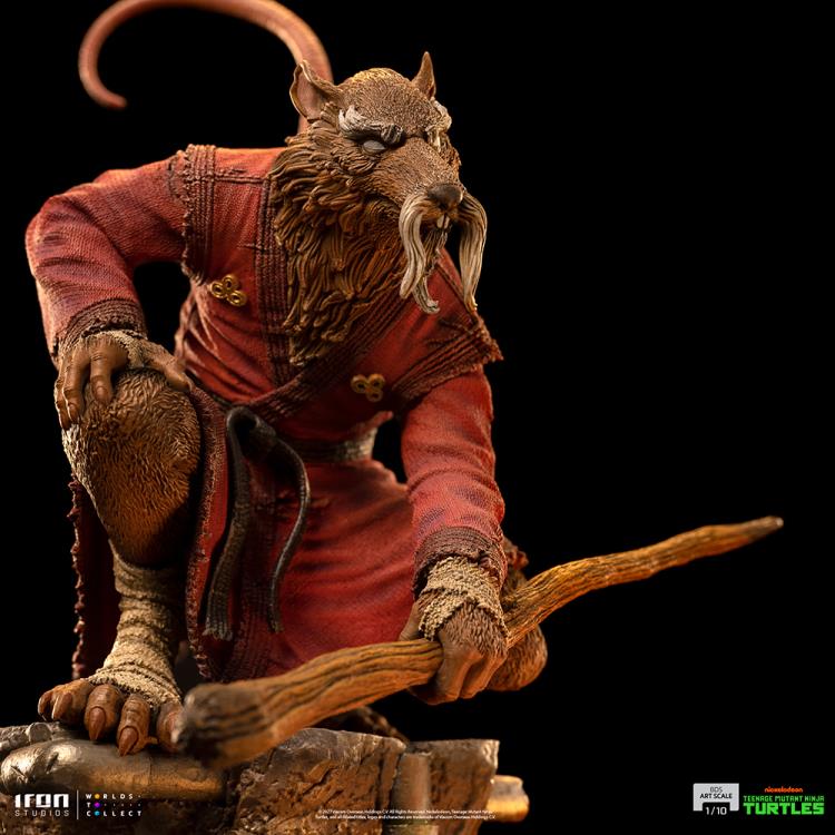 Teenage Mutant Ninja Turtles Battle Diorama Series Splinter 1/10 Art Scale Limited Edition Statue Gallery Image 14
