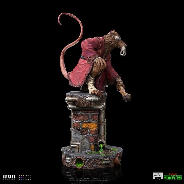 Teenage Mutant Ninja Turtles Battle Diorama Series Splinter 1/10 Art Scale Limited Edition Statue Gallery Image 7