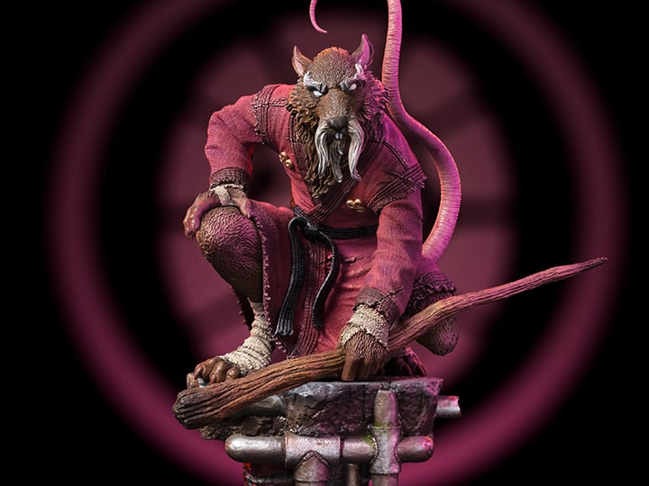 Teenage Mutant Ninja Turtles Battle Diorama Series Splinter 1/10 Art Scale Limited Edition Statue Gallery Image 1