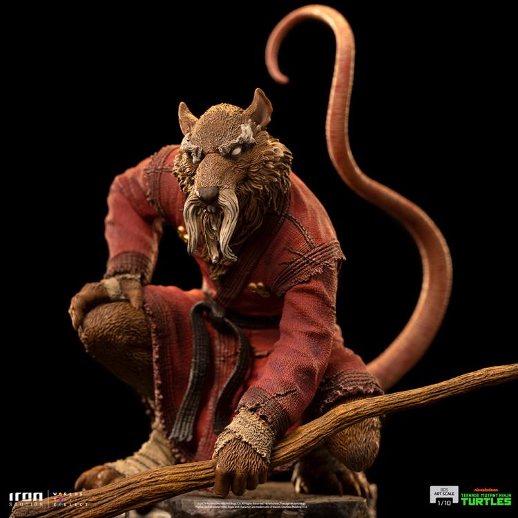 Teenage Mutant Ninja Turtles Battle Diorama Series Splinter 1/10 Art Scale Limited Edition Statue Gallery Image 9