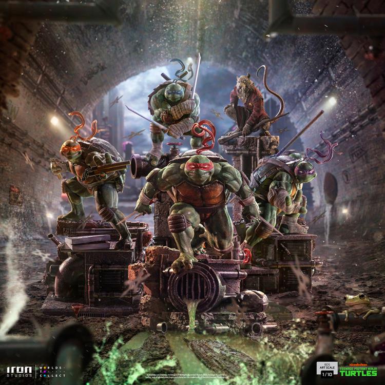 Teenage Mutant Ninja Turtles Battle Diorama Series Splinter 1/10 Art Scale Limited Edition Statue Gallery Image 18