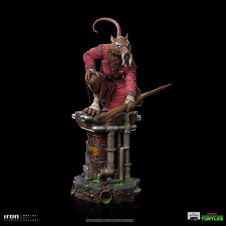 Teenage Mutant Ninja Turtles Battle Diorama Series Splinter 1/10 Art Scale Limited Edition Statue Gallery Image 8