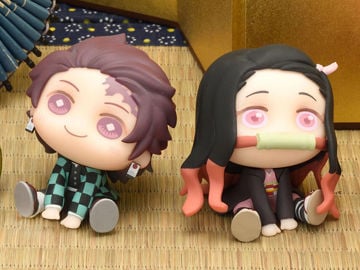 Lot De 2 Figurines Kimetsu No Yaiba 10 Cm – Agatsuma Zenitsu Et Kamado Nezuko, PVC, Déco De Voiture Ou Collection, Cadeau Fan