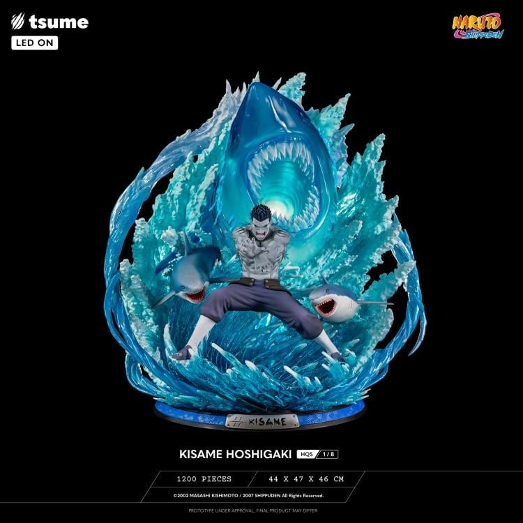 ☆Tomohiro Minogaki☆ Naruto: Shippuden HQS Kisame Hoshigaki 1/8 Scale Limited Edition