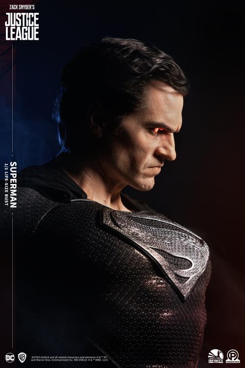Zack Snyder's Justice League Superman Limited Edition Life-Size Bust Gallery Image 22
