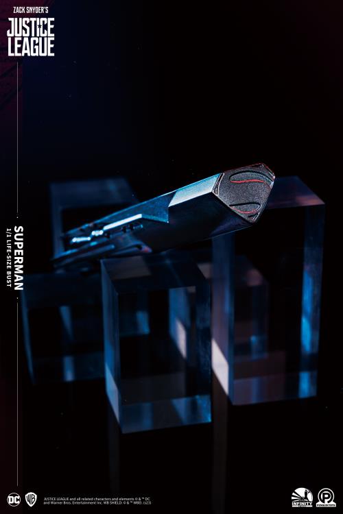 Zack Snyder's Justice League Superman Limited Edition Life-Size Bust Gallery Image 27