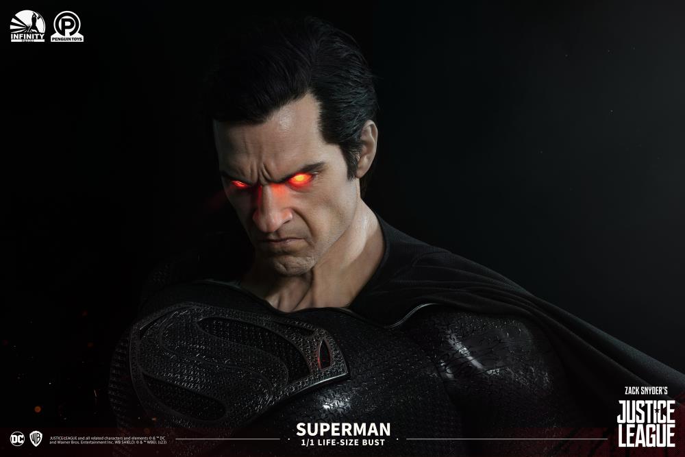 Zack Snyder's Justice League Superman Limited Edition Life-Size Bust Gallery Image 20