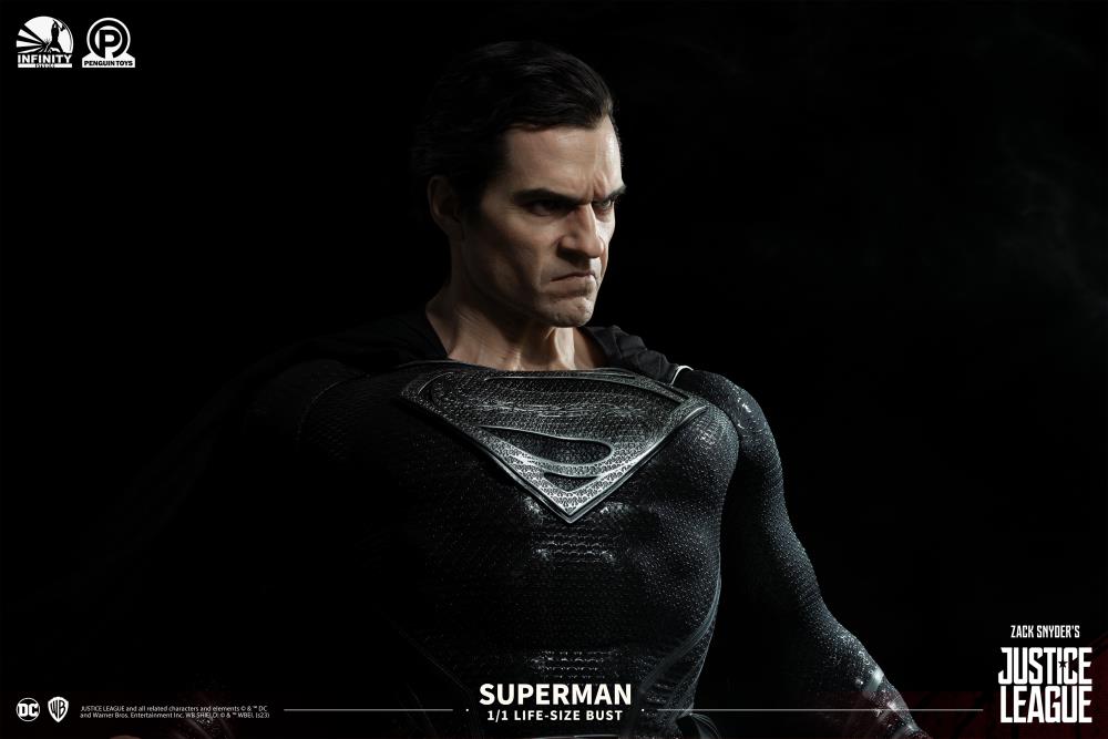 Zack Snyder's Justice League Superman Limited Edition Life-Size Bust Gallery Image 10