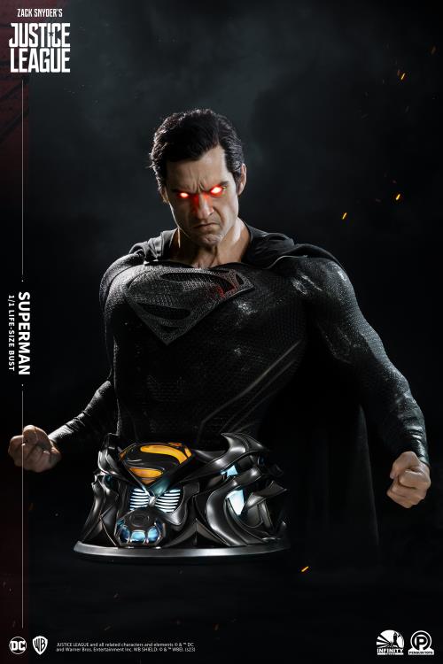 Zack Snyder's Justice League Superman Limited Edition Life-Size Bust Gallery Image 13
