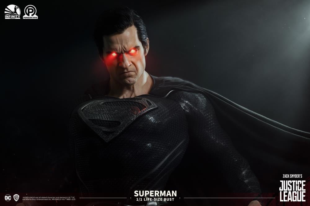Zack Snyder's Justice League Superman Limited Edition Life-Size Bust Gallery Image 19