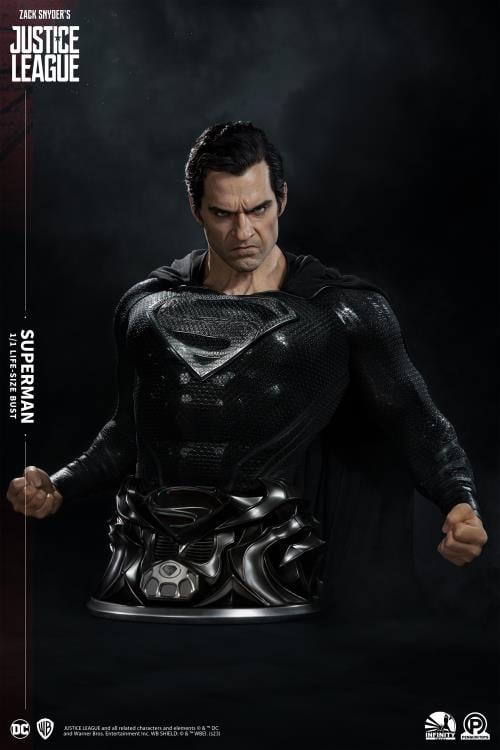 Zack Snyder's Justice League Superman Limited Edition Life-Size Bust Gallery Image 3