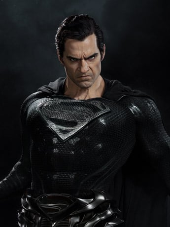 Zack Snyder's Justice League Superman Limited Edition Life-Size Bust Gallery Image 2