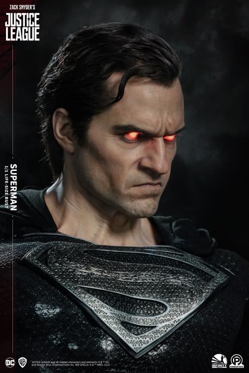 Zack Snyder's Justice League Superman Limited Edition Life-Size Bust Gallery Image 16