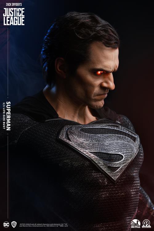 Zack Snyder's Justice League Superman Limited Edition Life-Size Bust Gallery Image 23