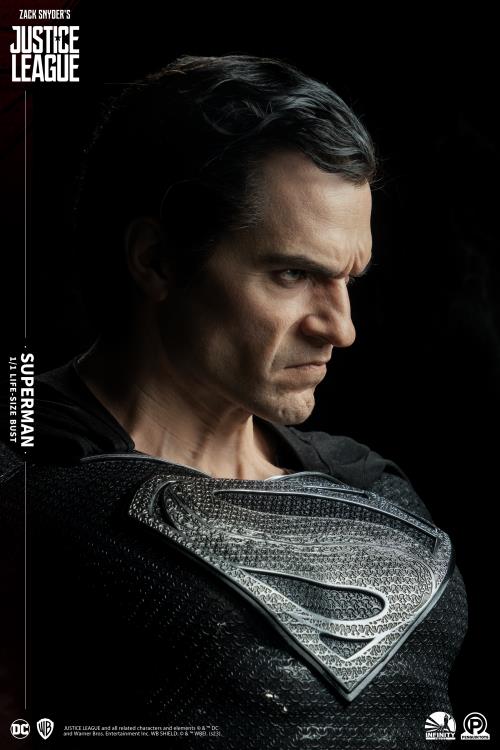 Zack Snyder's Justice League Superman Limited Edition Life-Size Bust Gallery Image 5
