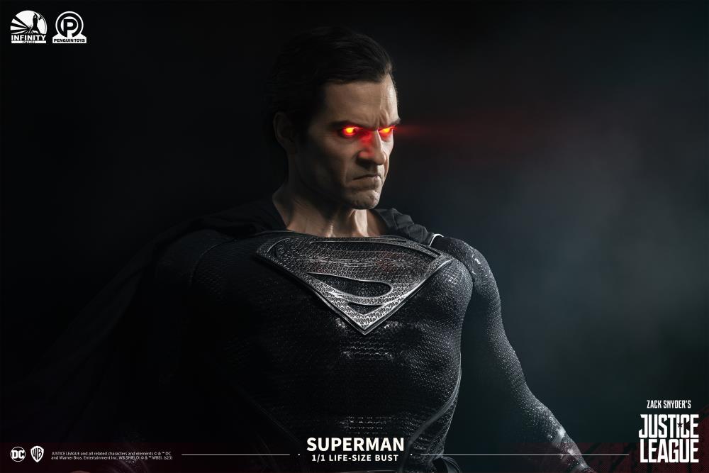 Zack Snyder's Justice League Superman Limited Edition Life-Size Bust Gallery Image 18