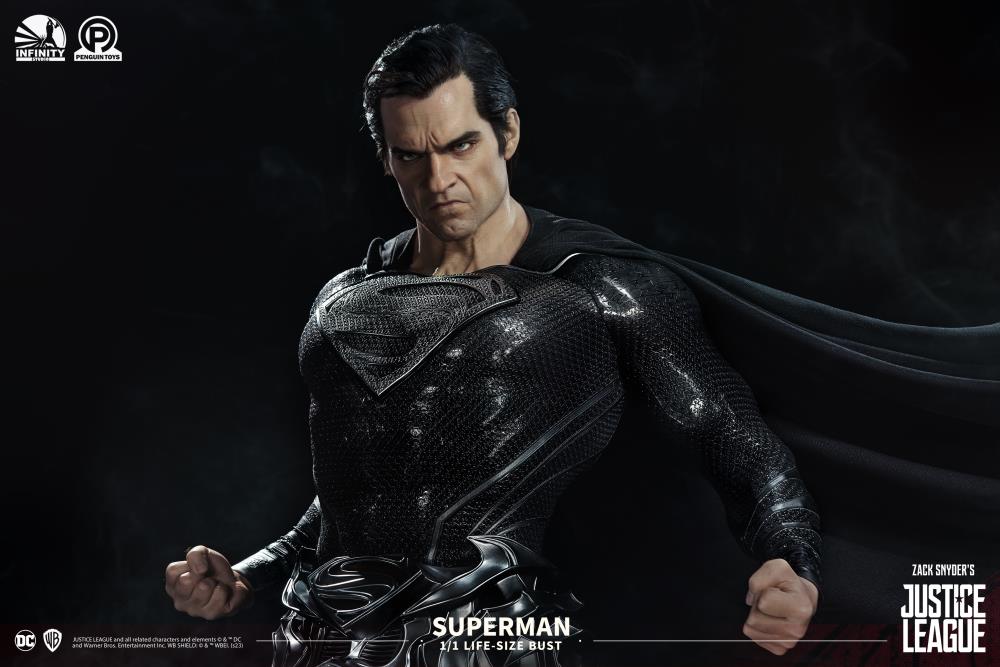 Zack Snyder's Justice League Superman Limited Edition Life-Size Bust Gallery Image 8
