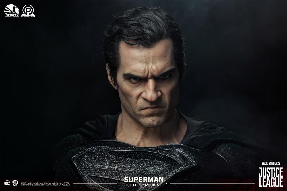 Zack Snyder's Justice League Superman Limited Edition Life-Size Bust Gallery Image 11