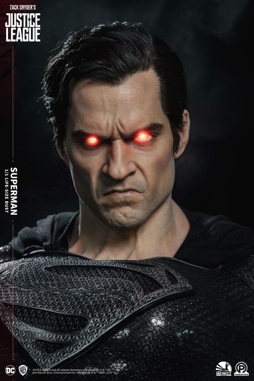 Zack Snyder's Justice League Superman Limited Edition Life-Size Bust Gallery Image 17