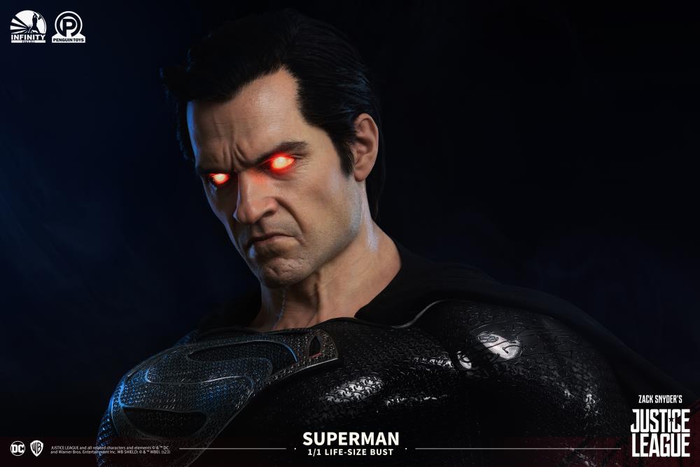 Zack Snyder's Justice League Superman Limited Edition Life-Size Bust Gallery Image 21