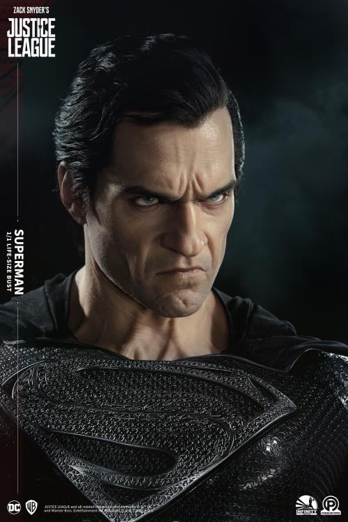 Zack Snyder's Justice League Superman Limited Edition Life-Size Bust Gallery Image 7