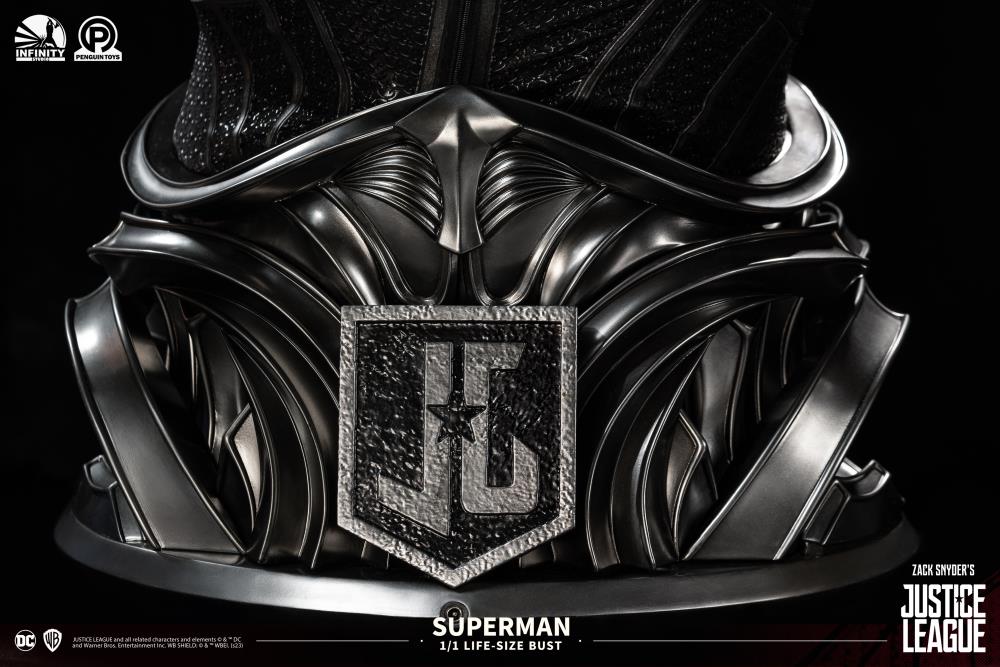 Zack Snyder's Justice League Superman Limited Edition Life-Size Bust Gallery Image 29