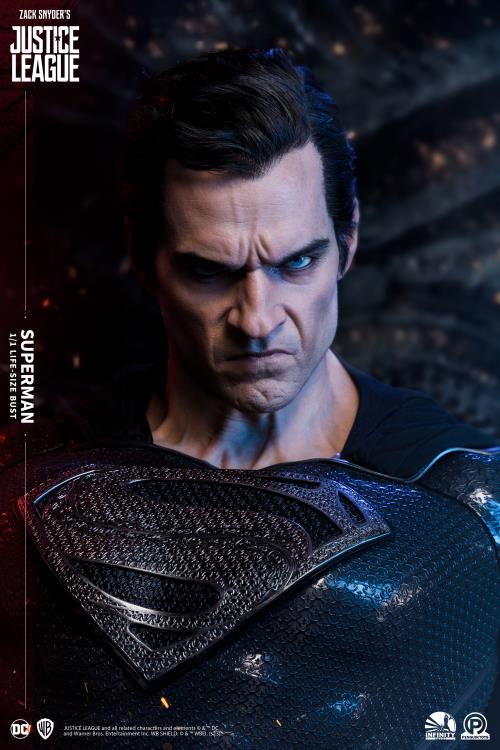 Zack Snyder's Justice League Superman Limited Edition Life-Size Bust Gallery Image 24