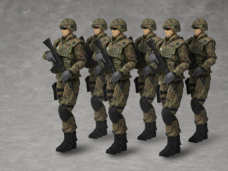 ミリタリー figma SP-154 JSDF Soldier Little Armory figma SP-154 JSDF Soldier
