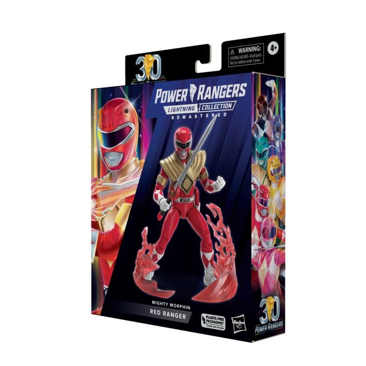 Mighty Morphin Power Rangers 30th Anniversary Lightning Collection Red Ranger Gallery Image 14