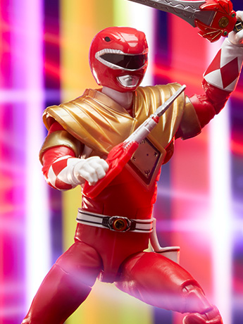 Mighty Morphin Power Rangers 30th Anniversary Lightning Collection Red Ranger Gallery Image 2