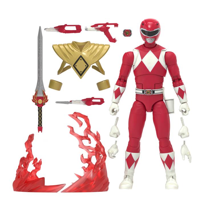 Mighty Morphin Power Rangers 30th Anniversary Lightning Collection Red Ranger Gallery Image 11