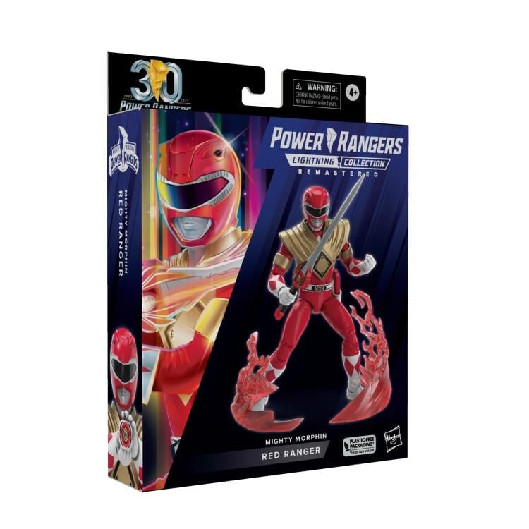 Mighty Morphin Power Rangers 30th Anniversary Lightning Collection Red Ranger Gallery Image 13