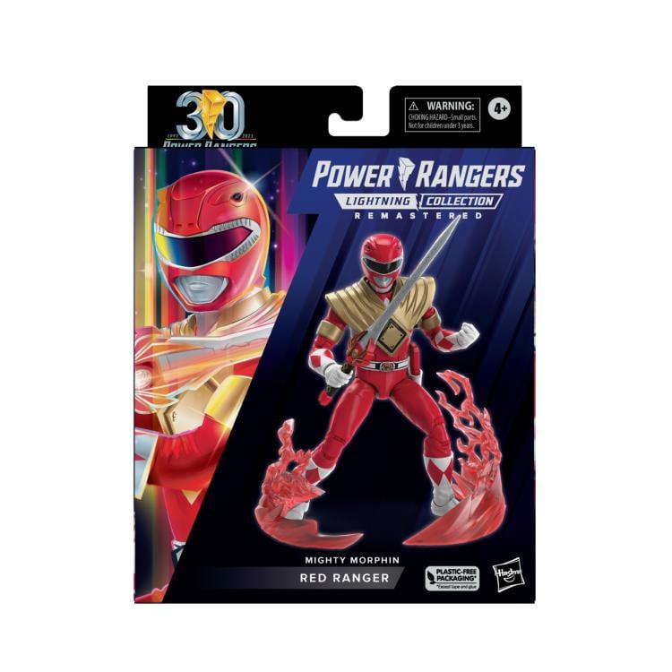 Mighty Morphin Power Rangers 30th Anniversary Lightning Collection Red Ranger Gallery Image 12