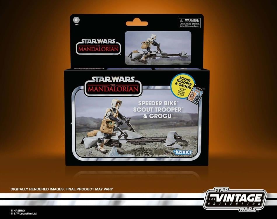 Star Wars: The Vintage Collection Speeder Bike with Scout Trooper
