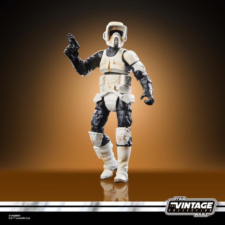 Star Wars: The Vintage Collection Speeder Bike with Scout Trooper & Grogu (The Mandalorian) Gallery Image 9