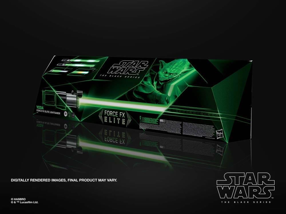 Star Wars: The Black Series Yoda Force FX Elite Lightsaber (The Book of Boba Fett) Gallery Image 11