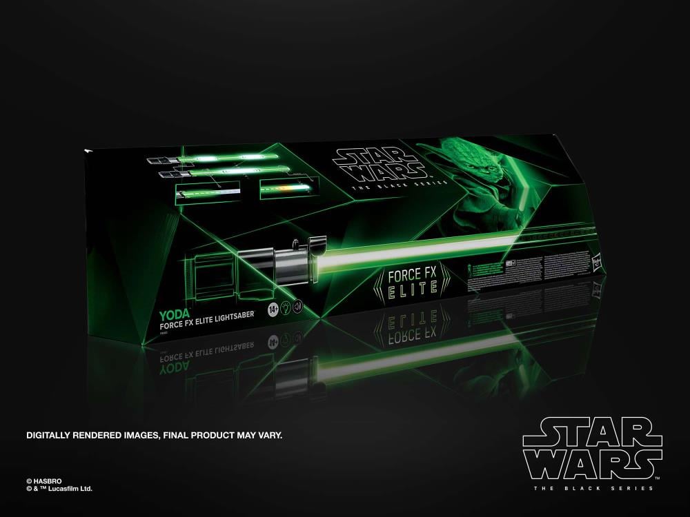 Star Wars: The Black Series Yoda Force FX Elite Lightsaber (The Book of Boba Fett) Gallery Image 10