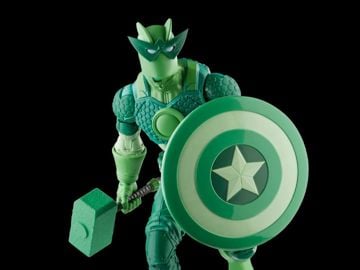 The Avengers 60th Anniversary Marvel Legends Super-Adaptoid Action
