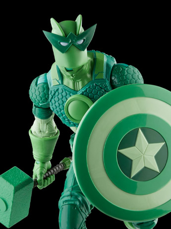 The Avengers 60th Anniversary Marvel Legends Super-Adaptoid Action Figure Gallery Image 2