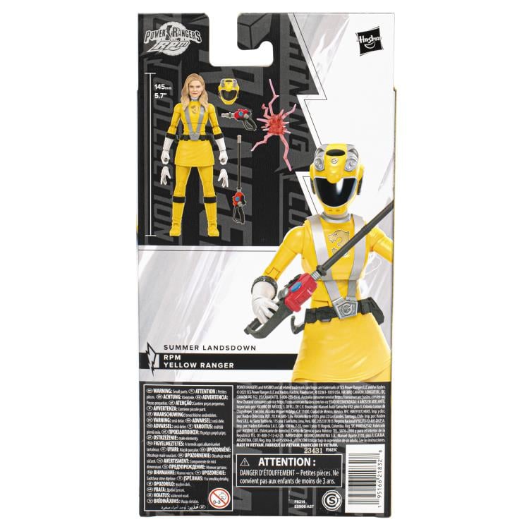 Power Rangers RPM Lightning Collection Yellow Ranger Gallery Image 16