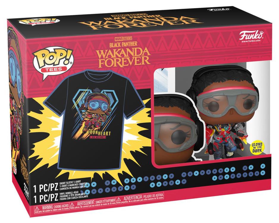 Pop! and Tee: Marvel: Black Panther: Wakanda Forever - Ironheart MK1 (Glow-in-the-Dark) Gallery Image 4