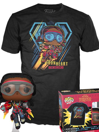 Pop! and Tee: Marvel: Black Panther: Wakanda Forever - Ironheart MK1 (Glow-in-the-Dark) Gallery Image 2