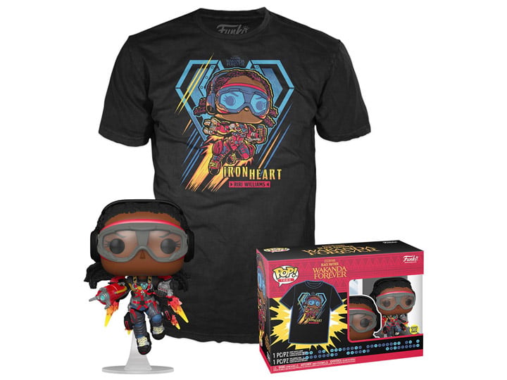 Pop! and Tee: Marvel: Black Panther: Wakanda Forever - Ironheart MK1 (Glow-in-the-Dark) Gallery Image 1
