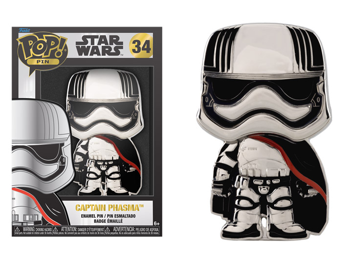 Pop! Pins: Star Wars - Captain Phasma Gallery Image 1