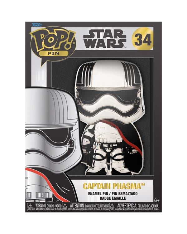 Pop! Pins: Star Wars - Captain Phasma Gallery Image 5