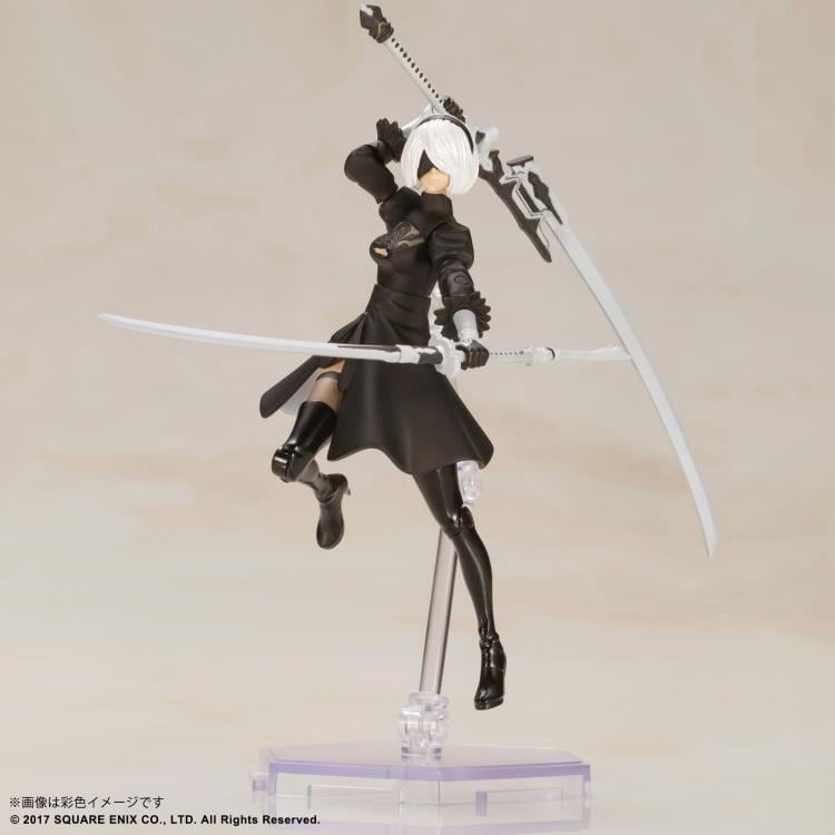 NieR: Automata 2B & 9S Plastic Model Kit Two-Pack Gallery Image 6