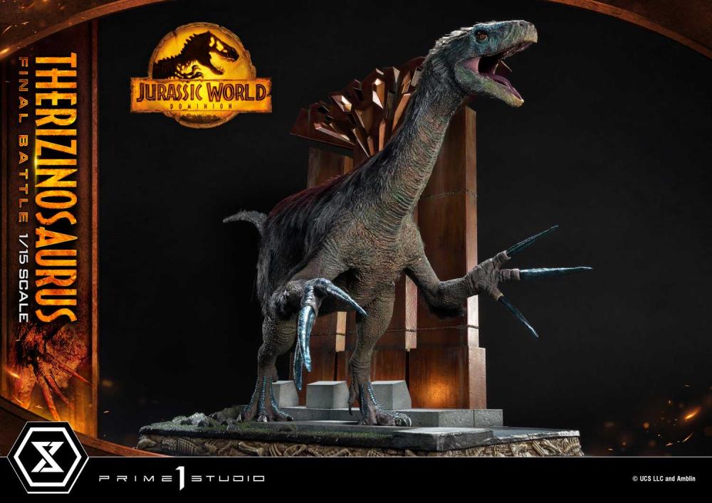 Jurassic World: Dominion Legacy Museum Collection Therizinosaurus Final Battle (Bonus Ver.) Limited Edition 1/15 Scale Diorama Gallery Image 3