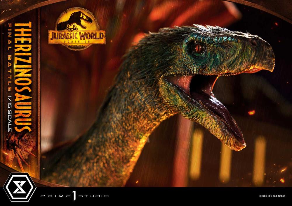 Jurassic World: Dominion Legacy Museum Collection Therizinosaurus Final Battle (Bonus Ver.) Limited Edition 1/15 Scale Diorama Gallery Image 23