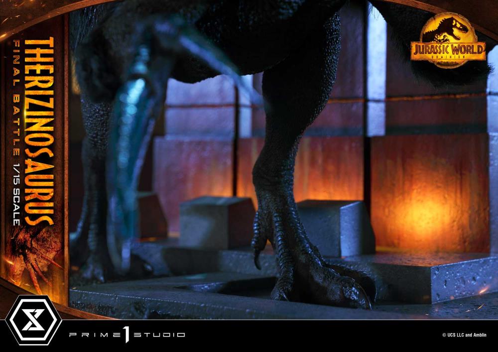 Jurassic World: Dominion Legacy Museum Collection Therizinosaurus Final Battle (Bonus Ver.) Limited Edition 1/15 Scale Diorama Gallery Image 34
